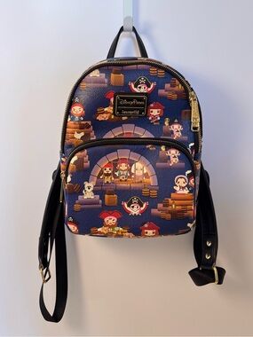 Loungefly Disney Parks Pirates of the Caribbean Chibi Mini Backpack